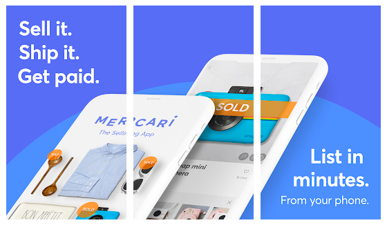 Mercari es una aplicación móvil para vender ropa que no usas